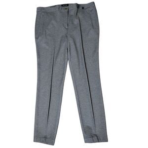 Talbots Skinny Ankle Stretch High-Rise Pants Grey Heathered Size 16p Women's
